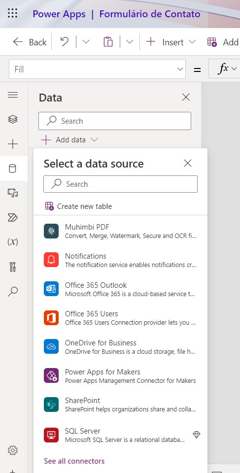 Integracao dentro e fora do ambiente 365